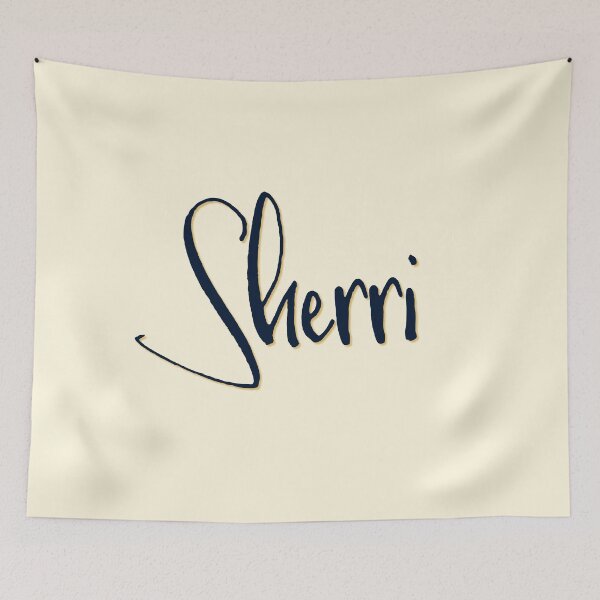 Item preview, SHERRI personalized type design designed and sold by CharlottePlaceArt.