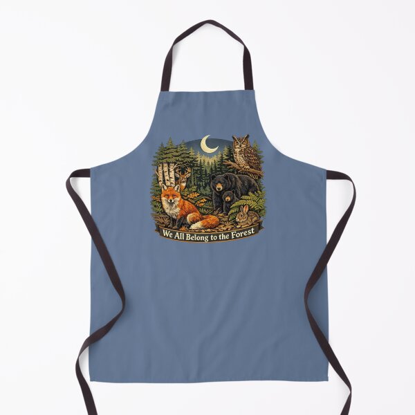 Item preview, We All Belong to the Forest Nature Outdoors Camping Typography Design designed and sold by BirdsnStuff.