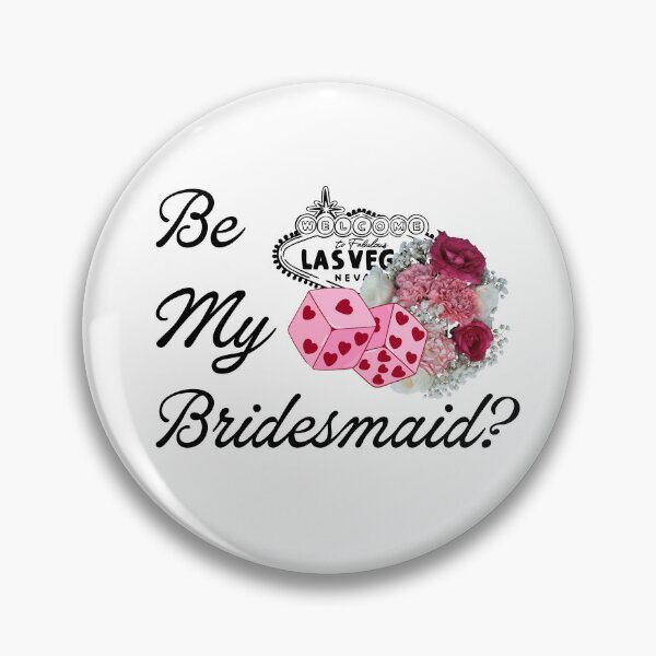 Item preview, Be My Bridesmaid? Invitation Proposal Las Vegas Pink Dice designed and sold by JaymeOctober.