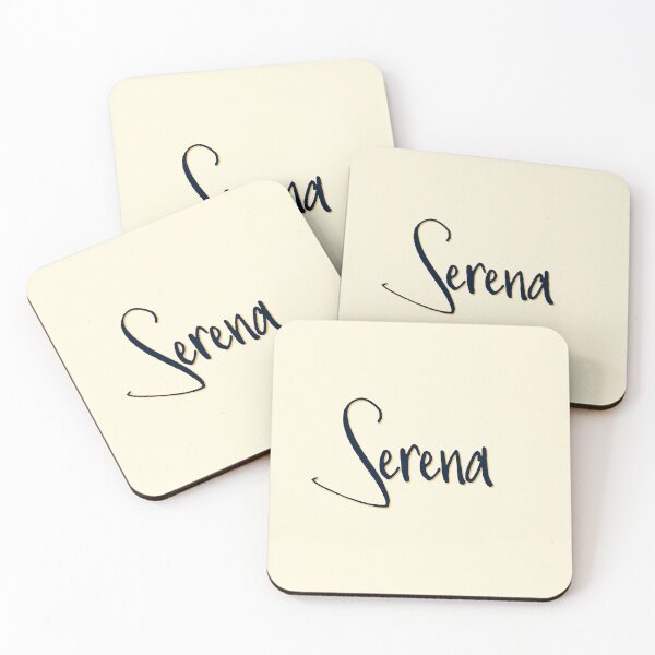 Item preview, SERENA personalized type design designed and sold by CharlottePlaceArt.