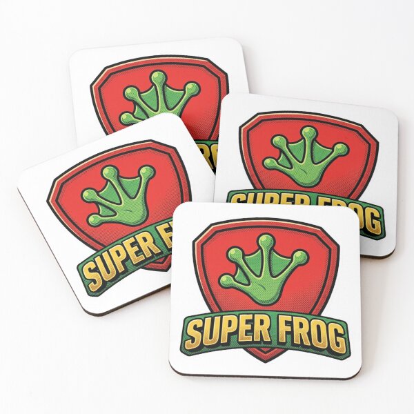 Item preview, Super Frog - Official Superhero Logo Badge designed and sold by OPTTAS.