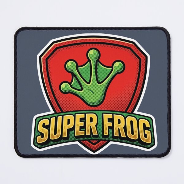 Item preview, Super Frog - Official Superhero Logo Badge designed and sold by OPTTAS.
