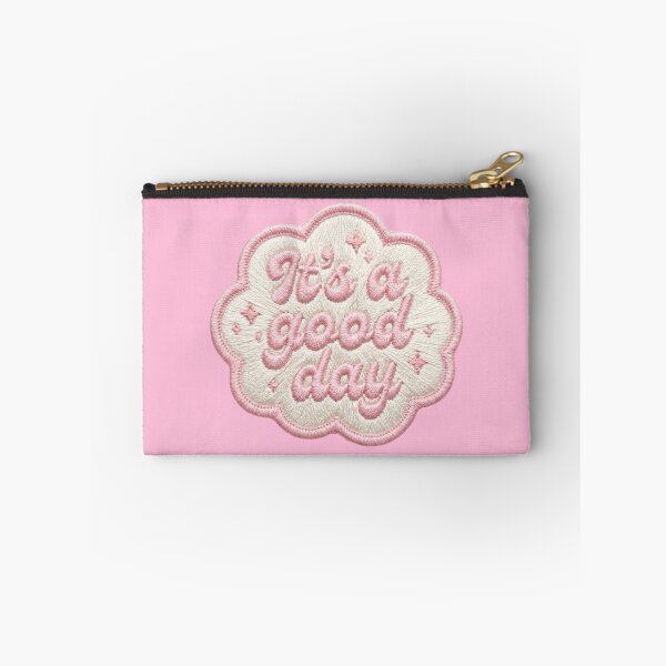 Item preview, It's a Good Day Embroidery Style Patch Design designed and sold by Lamlamiu.