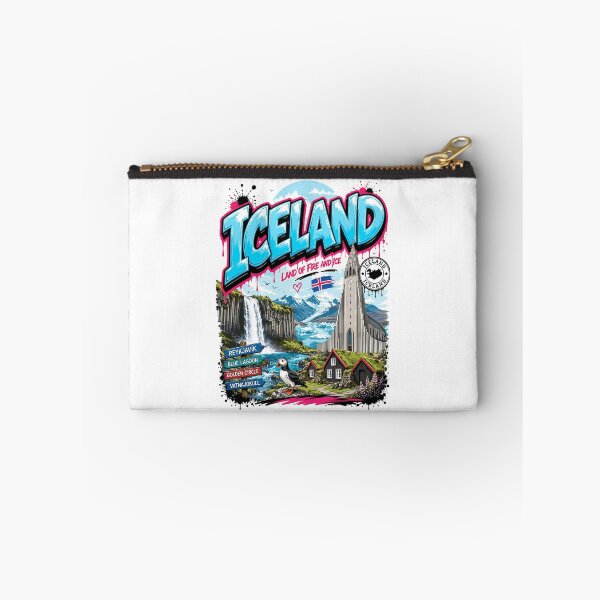 Item preview, Iceland Street Art Urban Graphic Tee designed and sold by AtuqStudio.