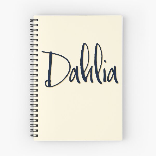 Item preview, DAHLIA personalized type design designed and sold by CharlottePlaceArt.