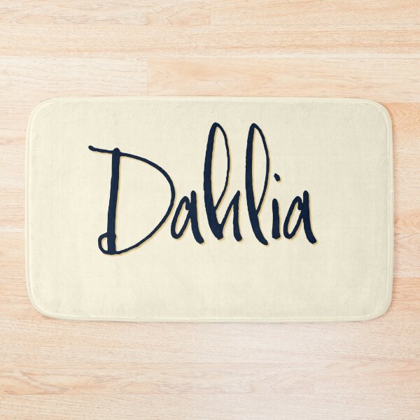 Item preview, DAHLIA personalized type design designed and sold by CharlottePlaceArt.