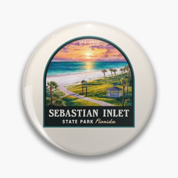 Item preview, Sebastian Inlet State Park (Florida), USA designed and sold by PinkandP.