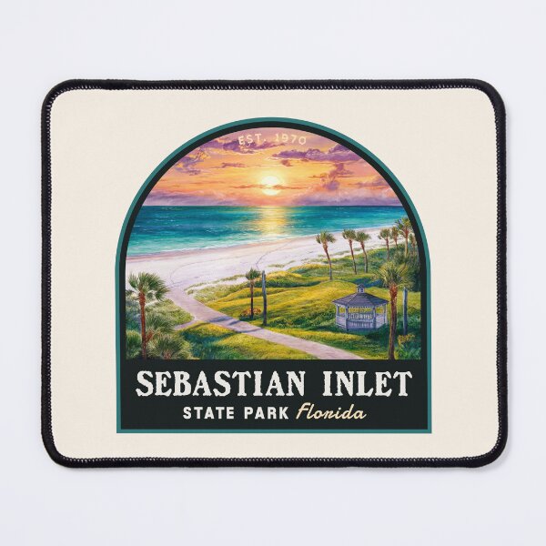 Item preview, Sebastian Inlet State Park (Florida), USA designed and sold by PinkandP.