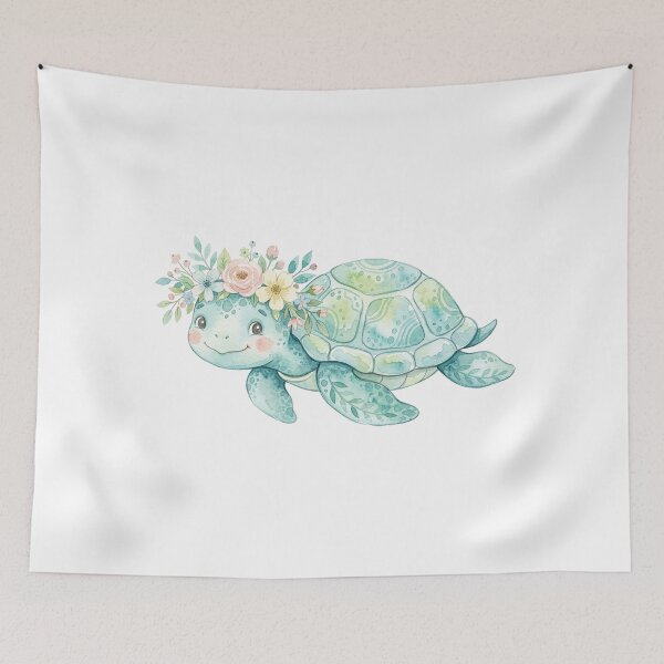 Item preview, cute turtle designed and sold by Mani801.