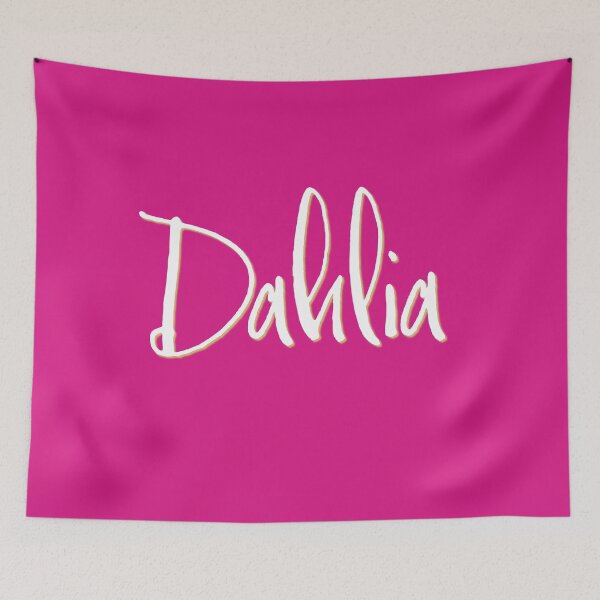 Item preview, DAHLIA personalized type design designed and sold by CharlottePlaceArt.