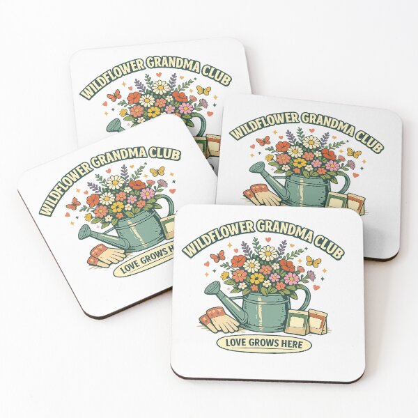 Item preview, Wildflower Grandma Club Love Grows Here designed and sold by Concrete Coffee Studio.