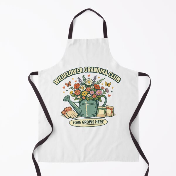 Item preview, Wildflower Grandma Club Love Grows Here designed and sold by Concrete Coffee Studio.