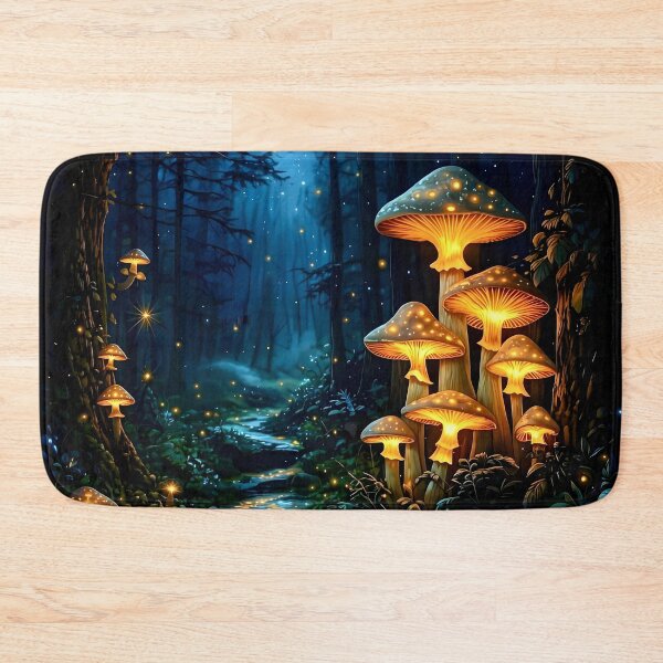 Item preview, Mystical Fantasy Mushroom Forest designed and sold by Vicky Brago-Mitchell®.