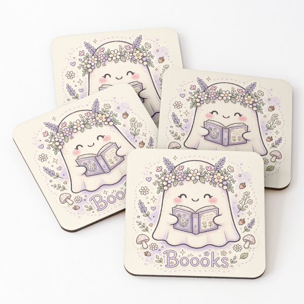 Item preview, Kawaii Ghost - Booooks designed and sold by HAYA6395.