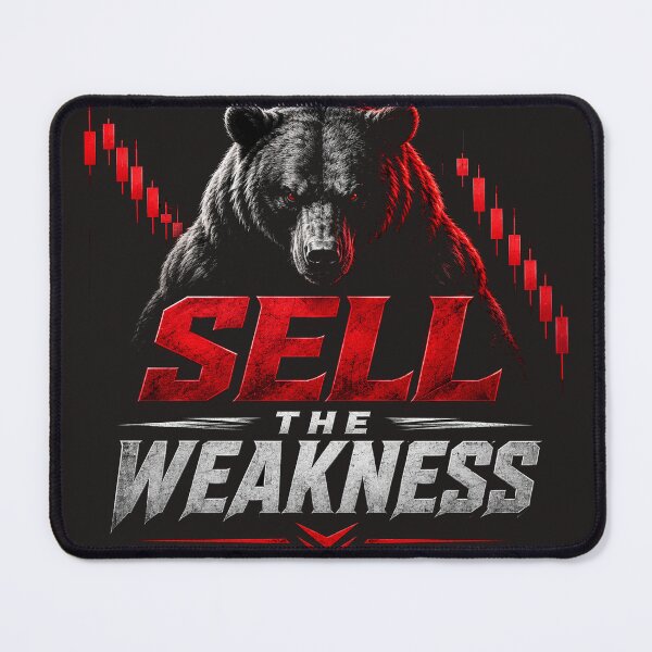 Item preview, Sell The Weakness Bear Market Trading Trader Gift designed and sold by PipForgeStudio .