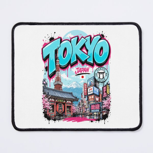 Item preview, Tokyo Street Art Urban Graphic Tee designed and sold by AtuqStudio.