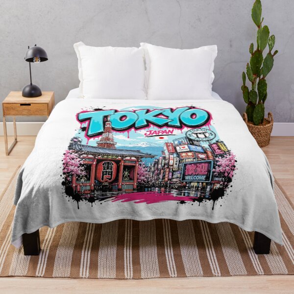 Item preview, Tokyo Street Art Urban Graphic Tee designed and sold by AtuqStudio.