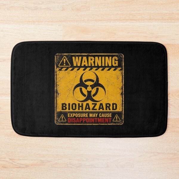 Item preview, SIGNS - Warning Biohazard Exposure May Cause Disappointment designed and sold by MetusArt.