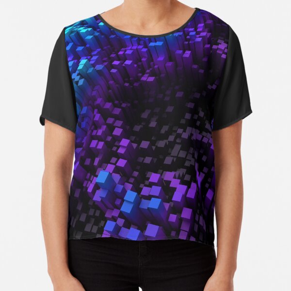 Rectilinea Chiffon Top