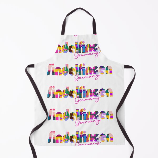 Item preview, Sindelfingen, Germany, Vibrant Abstract City Typography Art designed and sold by Wanderful-roads.
