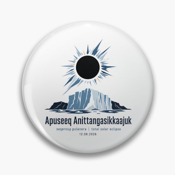 Item preview, Greenland Total Solar Eclipse 2026 Iceberg Art designed and sold by Beyond Destinations.