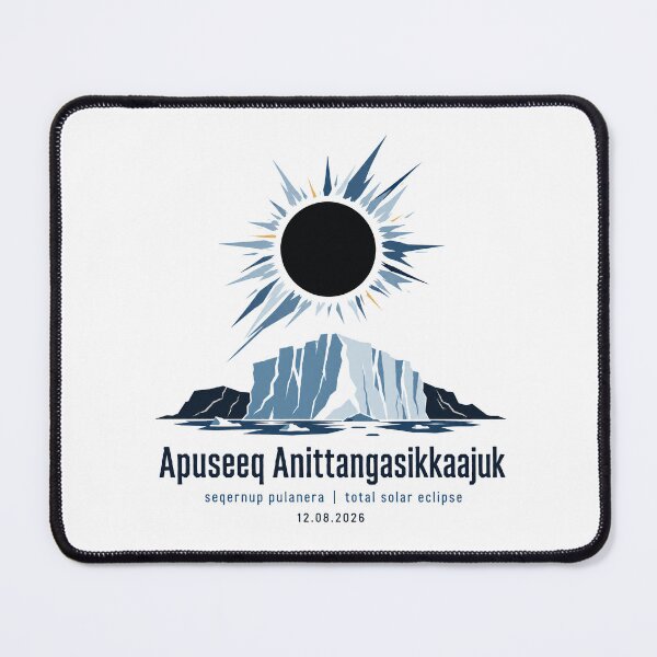 Item preview, Greenland Total Solar Eclipse 2026 Iceberg Art designed and sold by Beyond Destinations.