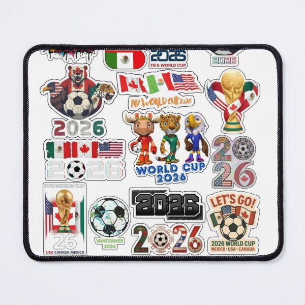 Artikelvorschau, FIFA WM 2026 Aufkleber entworfen und verkauft von 4U---Store.