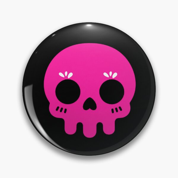 Item preview, Hot pink skull  designed and sold by Kaleidastar.