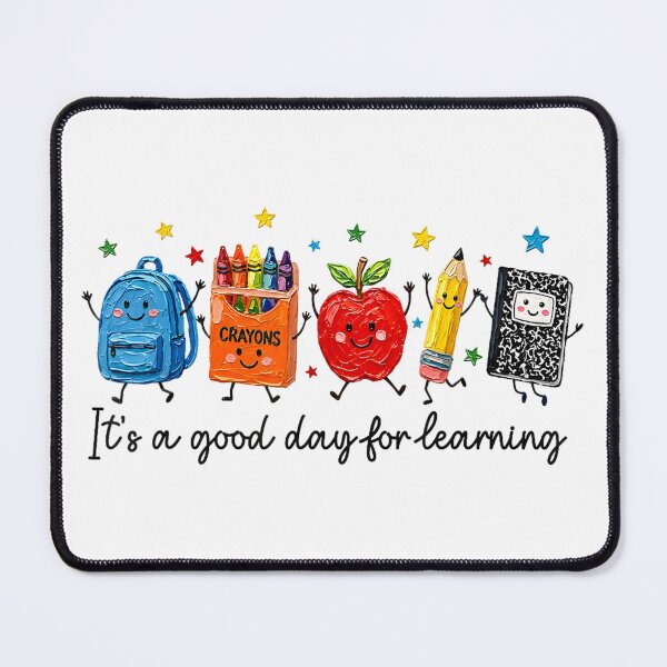 Item preview, It's a Good Day for Learning Cute School Supplies designed and sold by jackelmbradyt.