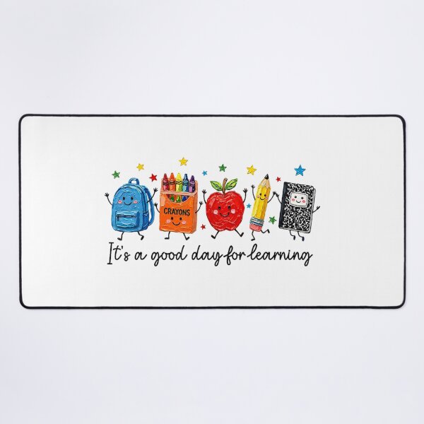 Item preview, It's a Good Day for Learning Cute School Supplies designed and sold by jackelmbradyt.