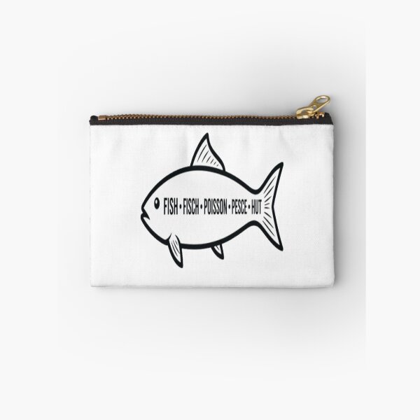 Item preview, Fish in 5 Languages T-Shirt | English German French Italian Maltese | Multilingual Fish Design designed and sold by ELVIN DESIGNS.