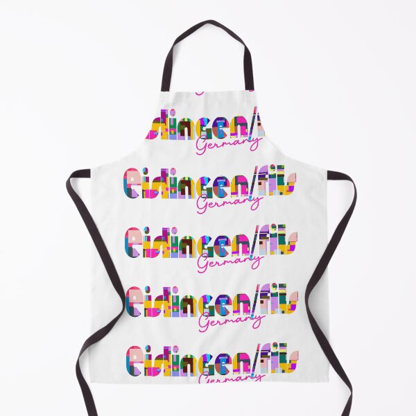 Item preview, Eislingen/Fils, Germany, Vibrant Abstract City Typography Art designed and sold by Wanderful-roads.