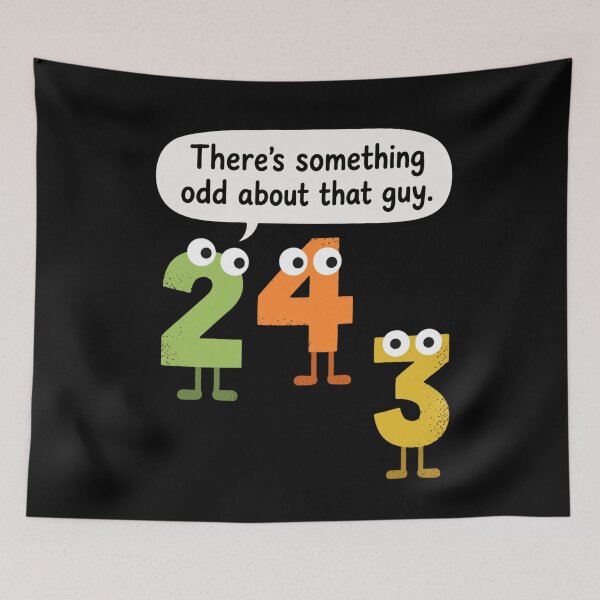 Item preview, Math Odd Joke designed and sold by kelvinmunene13.
