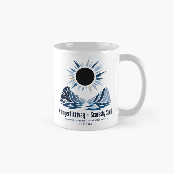 Item preview, Greenland Total Solar Eclipse 2026 Scoresby Sund designed and sold by Beyond Destinations.