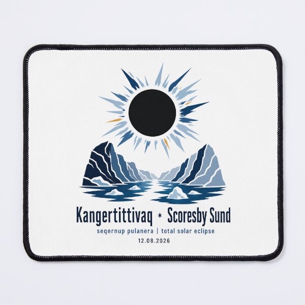 Item preview, Greenland Total Solar Eclipse 2026 Scoresby Sund designed and sold by Beyond Destinations.