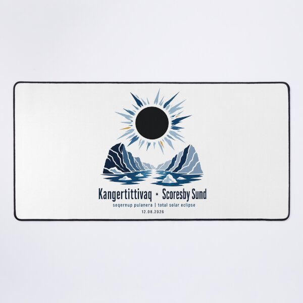 Item preview, Greenland Total Solar Eclipse 2026 Scoresby Sund designed and sold by Beyond Destinations.