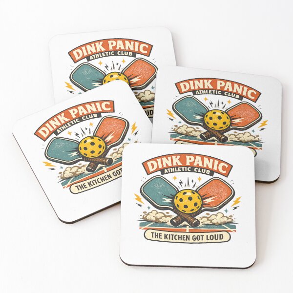 Artikelvorschau, Dink Panic Athletic Club Pickleball entworfen und verkauft von Concrete Coffee Studio.