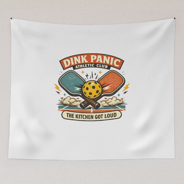 Item preview, Dink Panic Athletic Club Pickleball designed and sold by Concrete Coffee Studio.