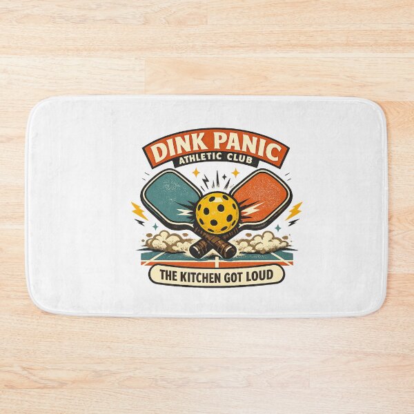 Aperçu de l'œuvre Club athlétique Dink Panic Pickleball créée et vendue par Concrete Coffee Studio.