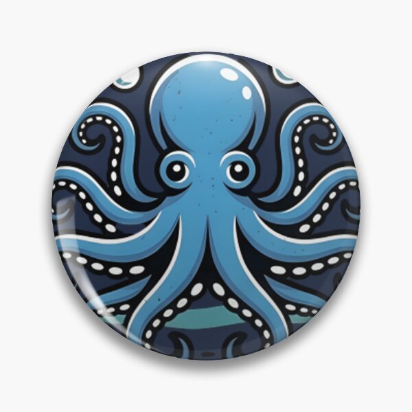 Item preview, Mentally Buffering Octopus T-Shirt & Sticker – Funny Loading Brain Sea Creature Meme designed and sold by ZyxDes.