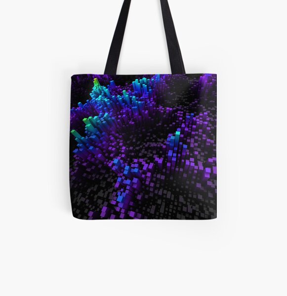 Rectilinea All Over Print Tote Bag