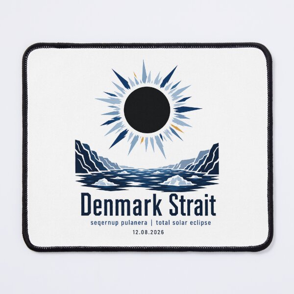 Item preview, Greenland Total Solar Eclipse 2026 Denmark Strait designed and sold by Beyond Destinations.