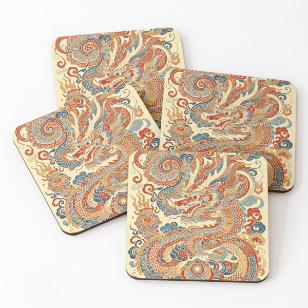 Item preview, Traditional Chinese Dragon Art designed and sold by HoloHugDesigns.
