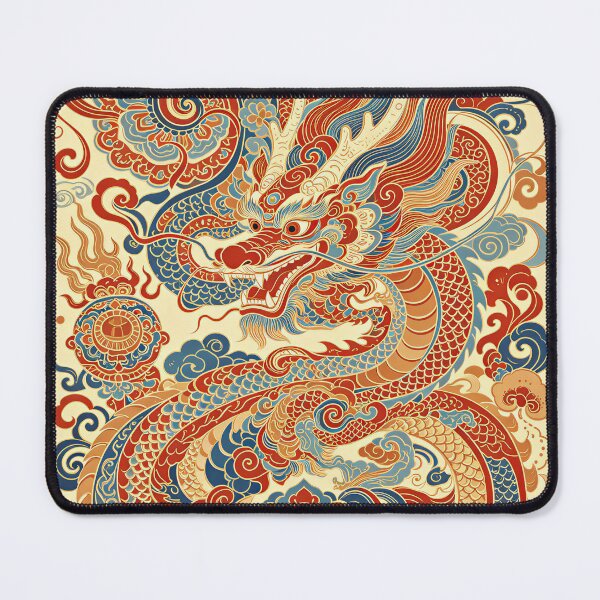 Item preview, Traditional Chinese Dragon Art designed and sold by HoloHugDesigns.
