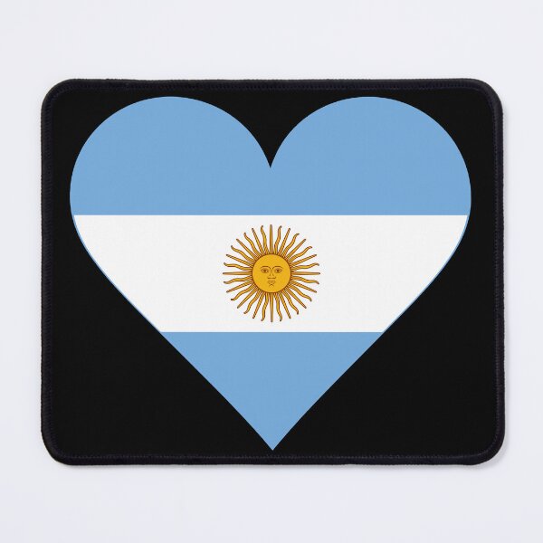 Item preview, Argentina Heart Flag Graphic | I Love Argentina Patriotic Symbol designed and sold by NTGUILTY.