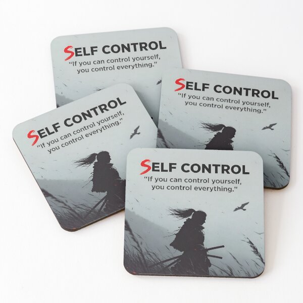 Item preview, Self Control: If You Can Control Yourself, You Control Everything Inspiring Self-control Quote designed and sold by Matt_Smith.