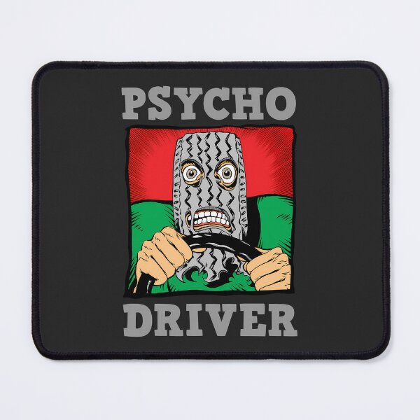 Item preview, Psycho Driver Tire Mask designed and sold by FastCustomTees ll.