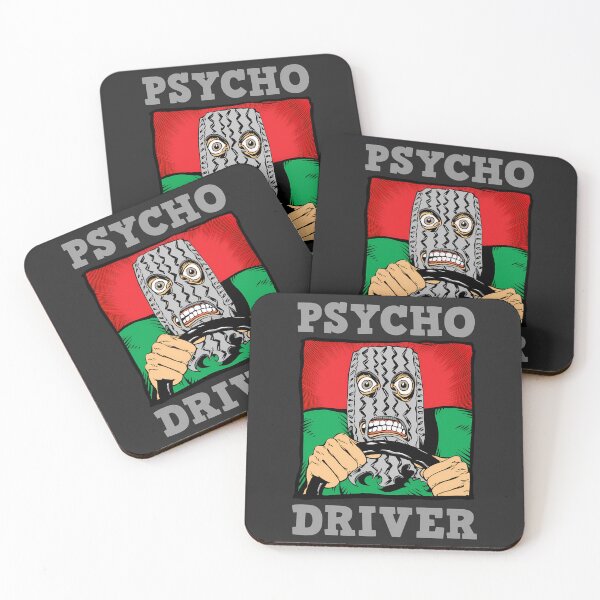 Item preview, Psycho Driver Tire Mask designed and sold by FastCustomTees ll.