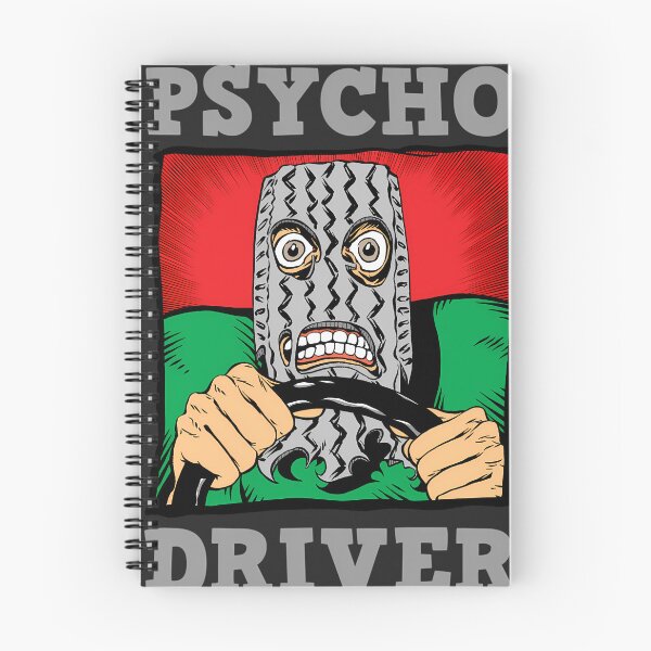 Item preview, Psycho Driver Tire Mask designed and sold by FastCustomTees ll.