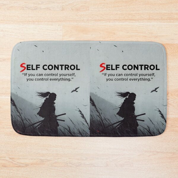 Item preview, Self Control: If You Can Control Yourself, You Control Everything Inspiring Self-control Quote designed and sold by Matt_Smith.